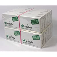 Los mejores  - ActiTube Juego de 2000 filtros de carbón activo- 20 cajas de 100 unidades- 9 mm- filtro de rosca- tubo